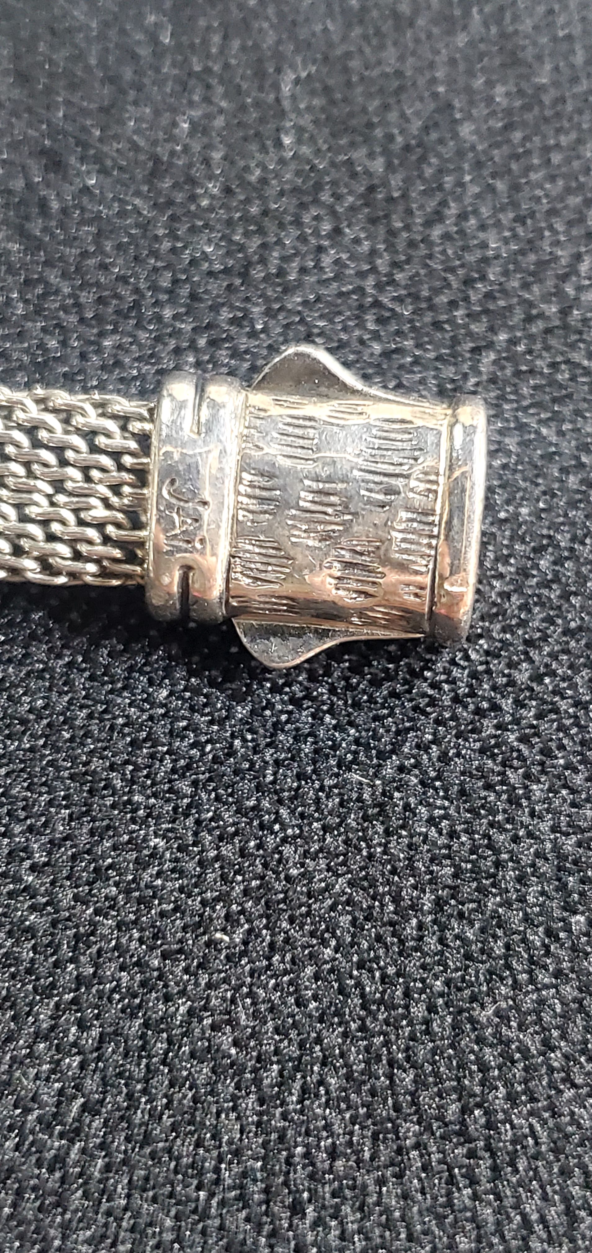 Rare JAI by John Hardy Sterling Silver &amp; 14K Leopard Mesh Bracelet — 25.42g