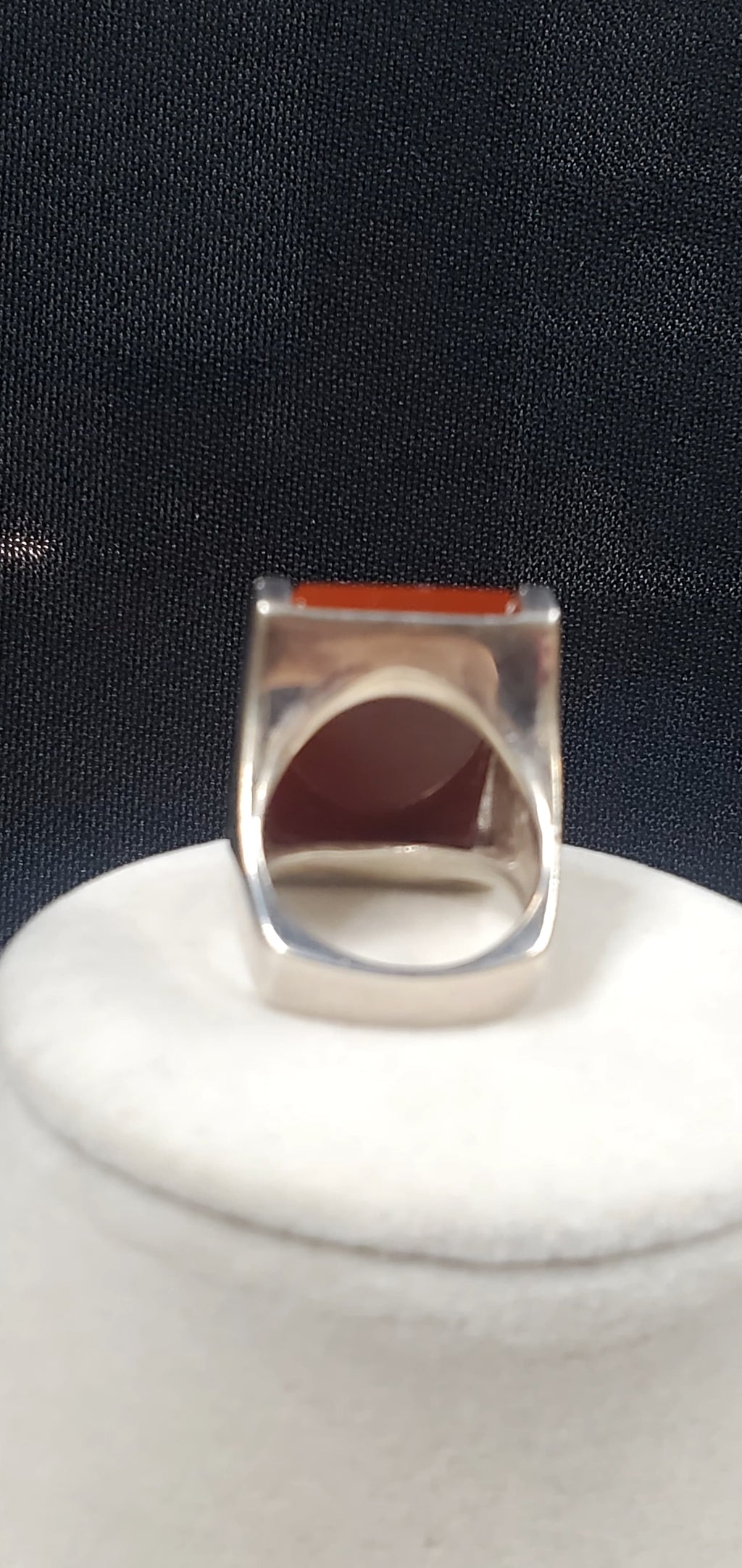 Massive JAI by John Hardy Sterling Silver &amp; 14K Carnelian Statement Ring — 21.91g