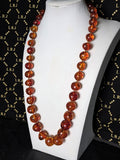 Vintage Amber Bead Necklace