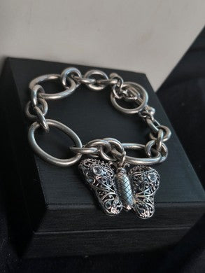 KC Studio Butterfly Charm Bracelet