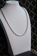 Sterling Silver Woven Chain Necklace