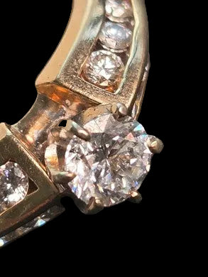 Diamond-Style Channel-Set Ring