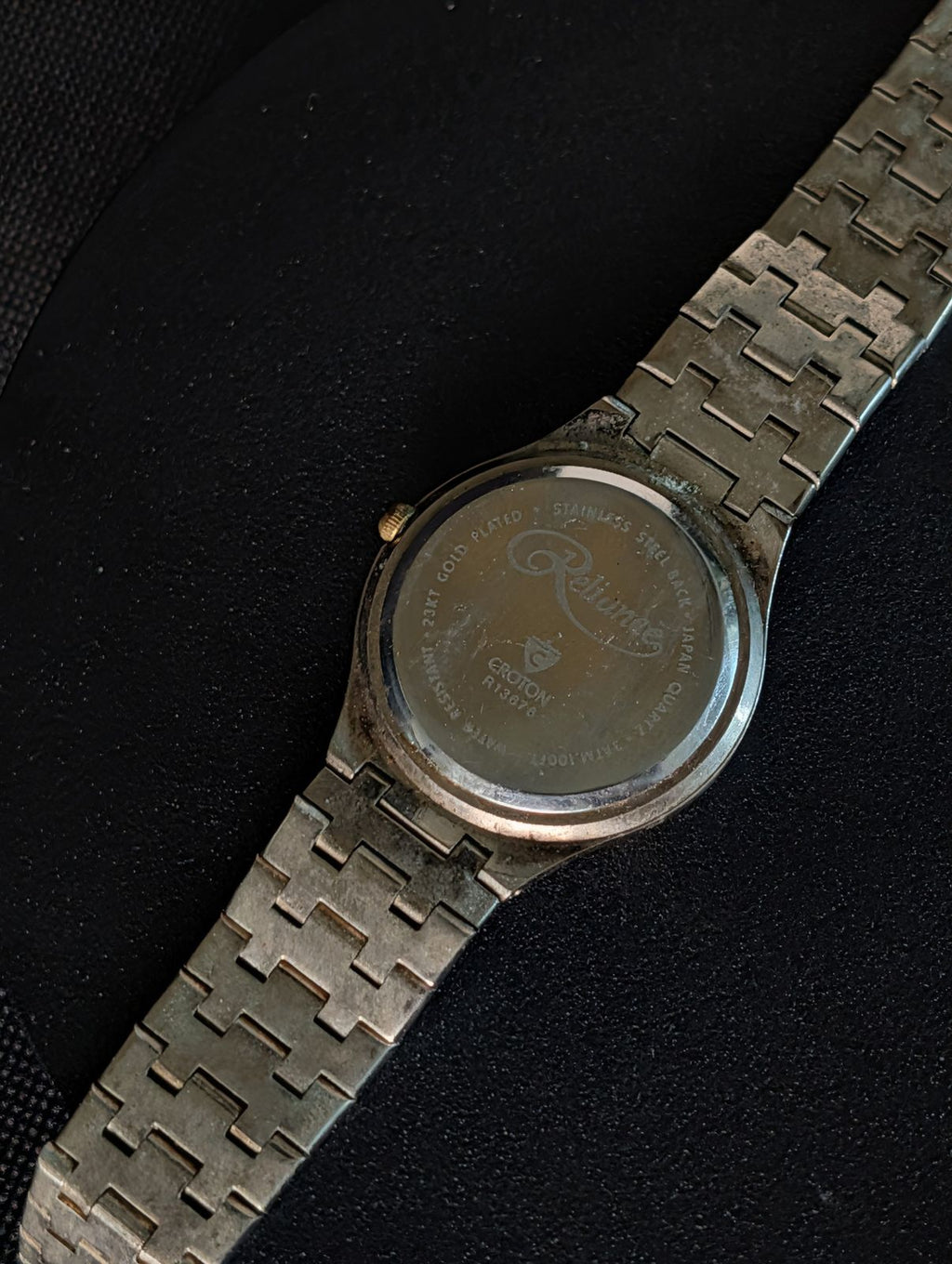 Croton "Reliance" Two-Tone Quartz Watch
