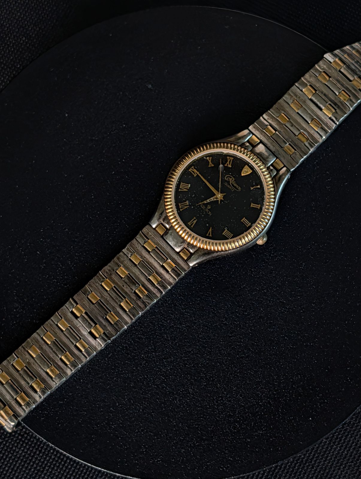 Croton "Reliance" Two-Tone Quartz Watch