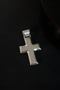 Plain .925 Sterling Silver Cross Pendant – product image 1