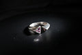 Abstract Modernist Open-Form Ring