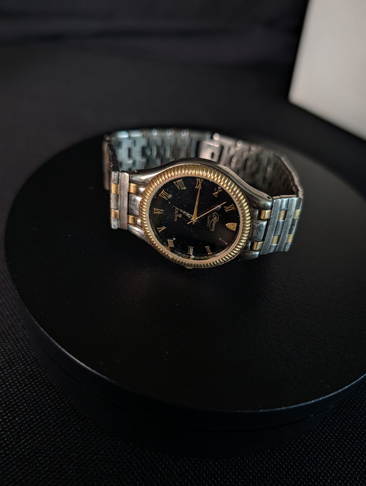 Croton "Reliance" Two-Tone Quartz Watch
