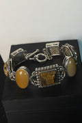 Whitney Kelly Sterling Silver Tiger’s Eye Multi-Stone Bracelet