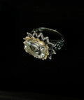 Barbara Bixby Sterling Silver Pale Green Gemstone Ring