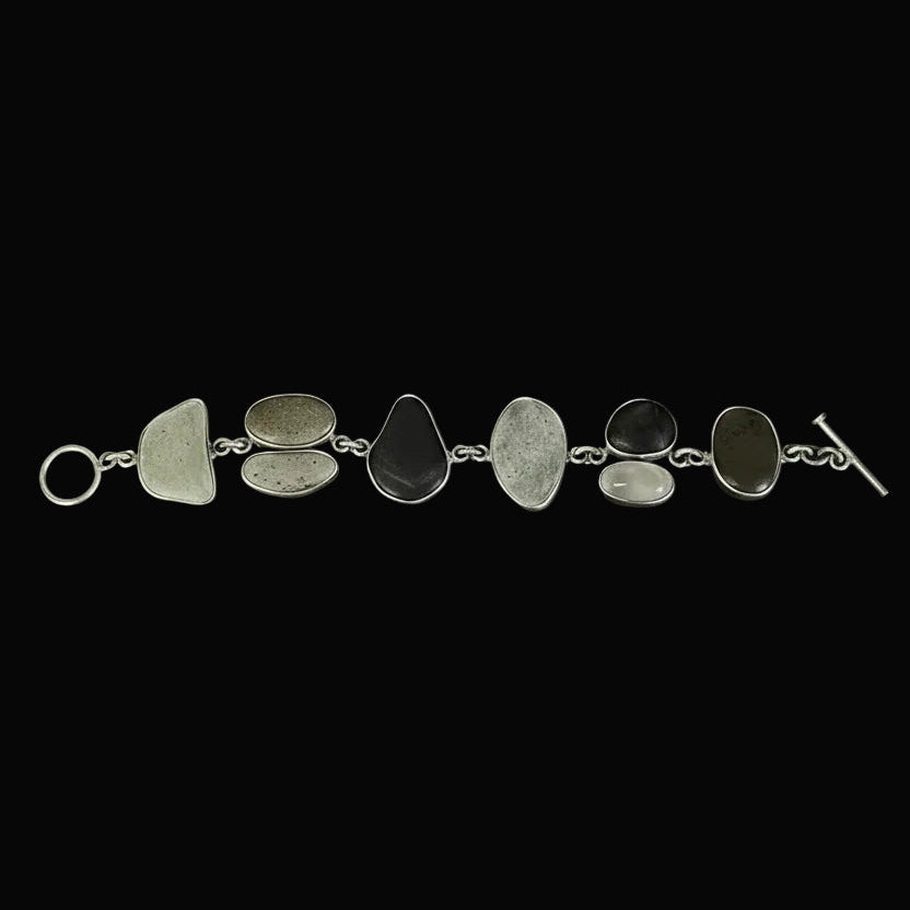 The Dreamer Sterling Silver Multi Stone Bracelet Margaret Thurman Vintage