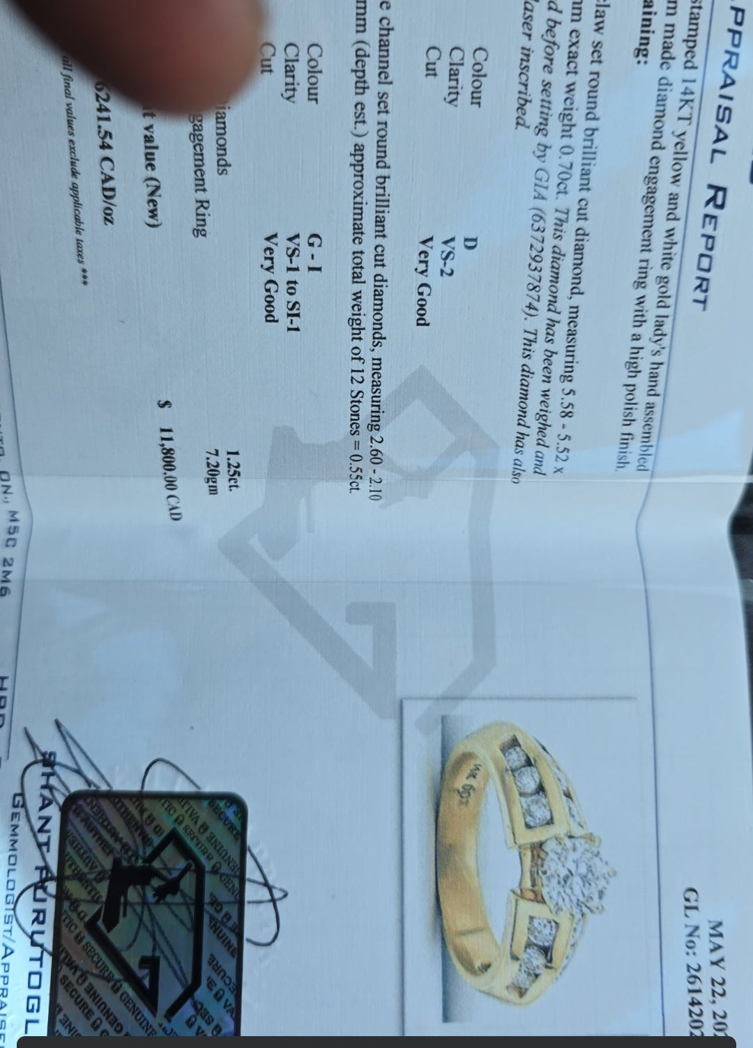 Diamond-Style Channel-Set Ring