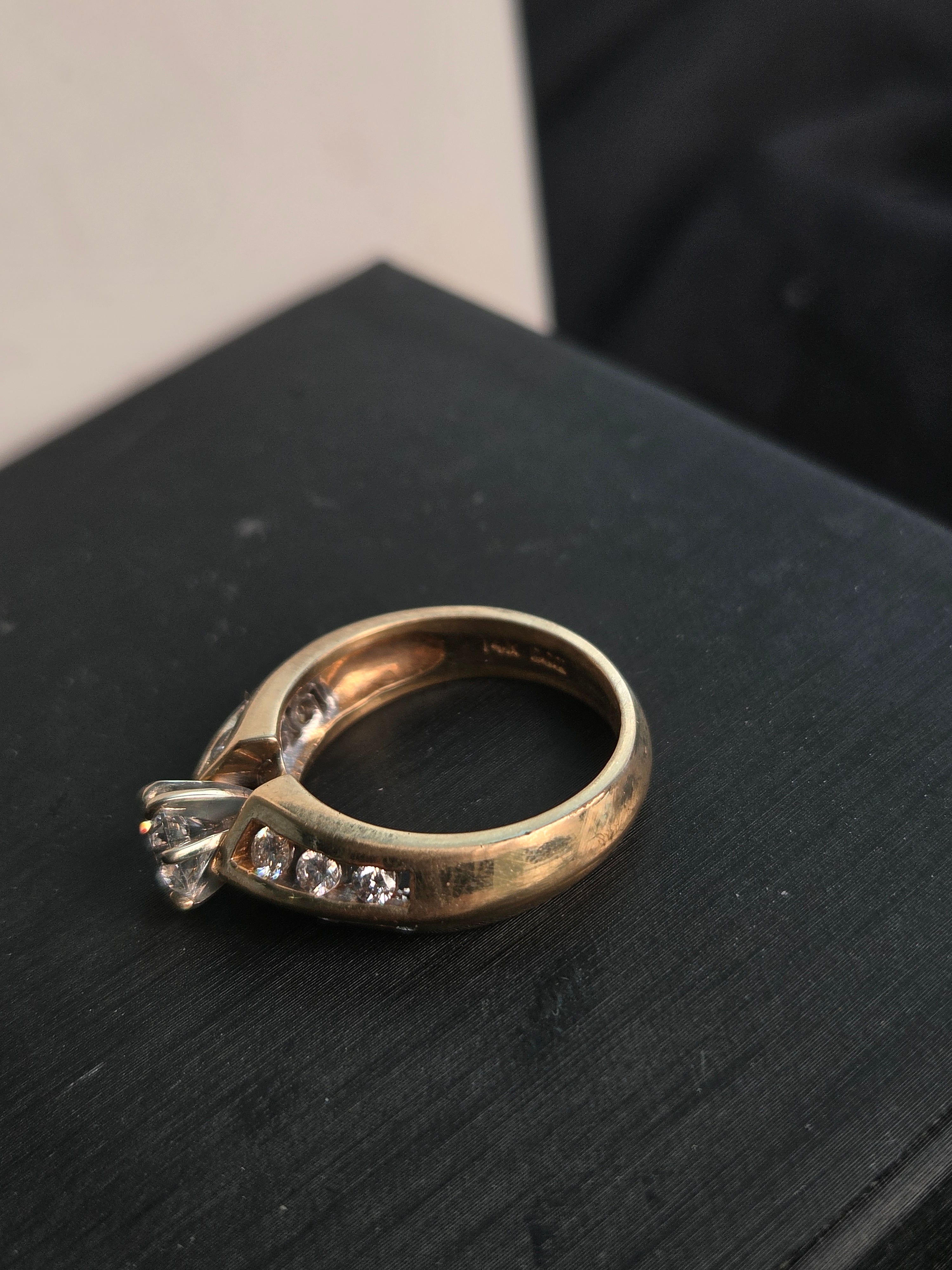 Diamond-Style Channel-Set Ring