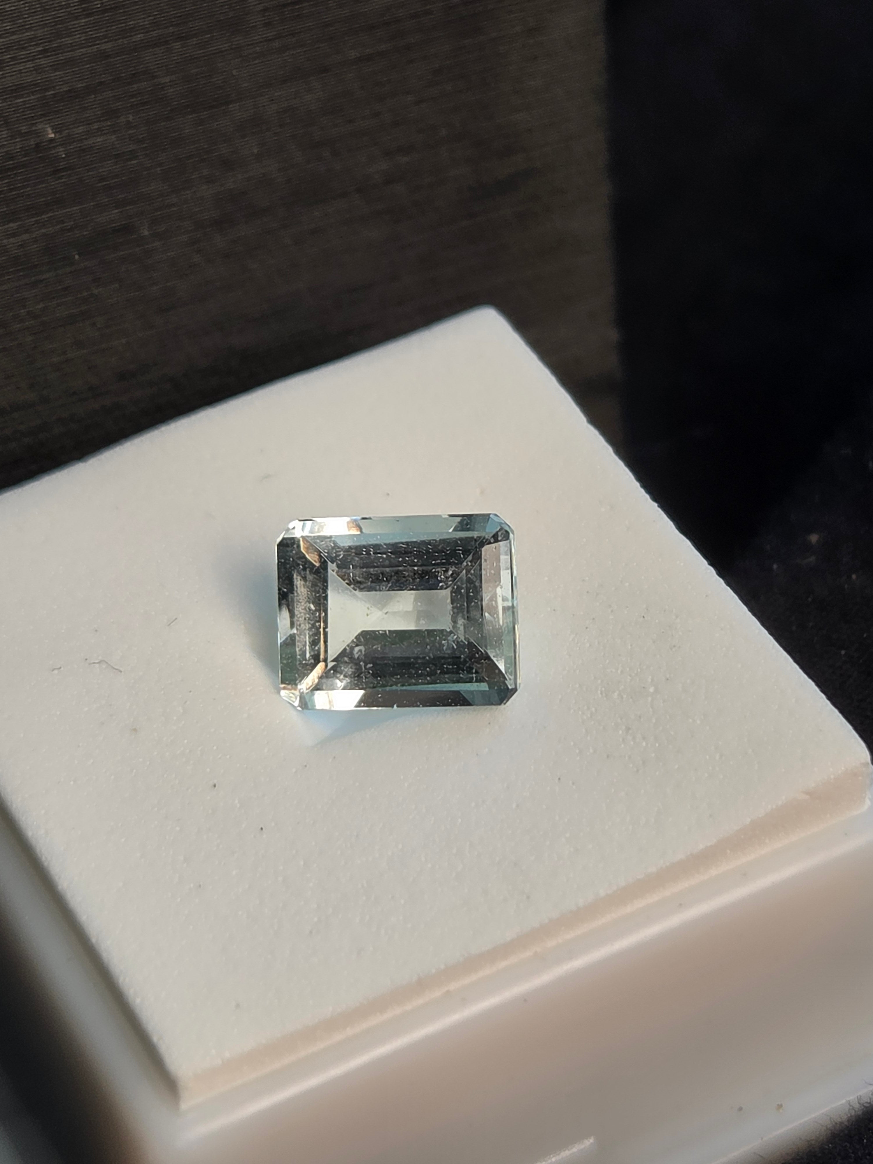 Approx. 2.65 ct Brazilian Aquamarine — Emerald Cut