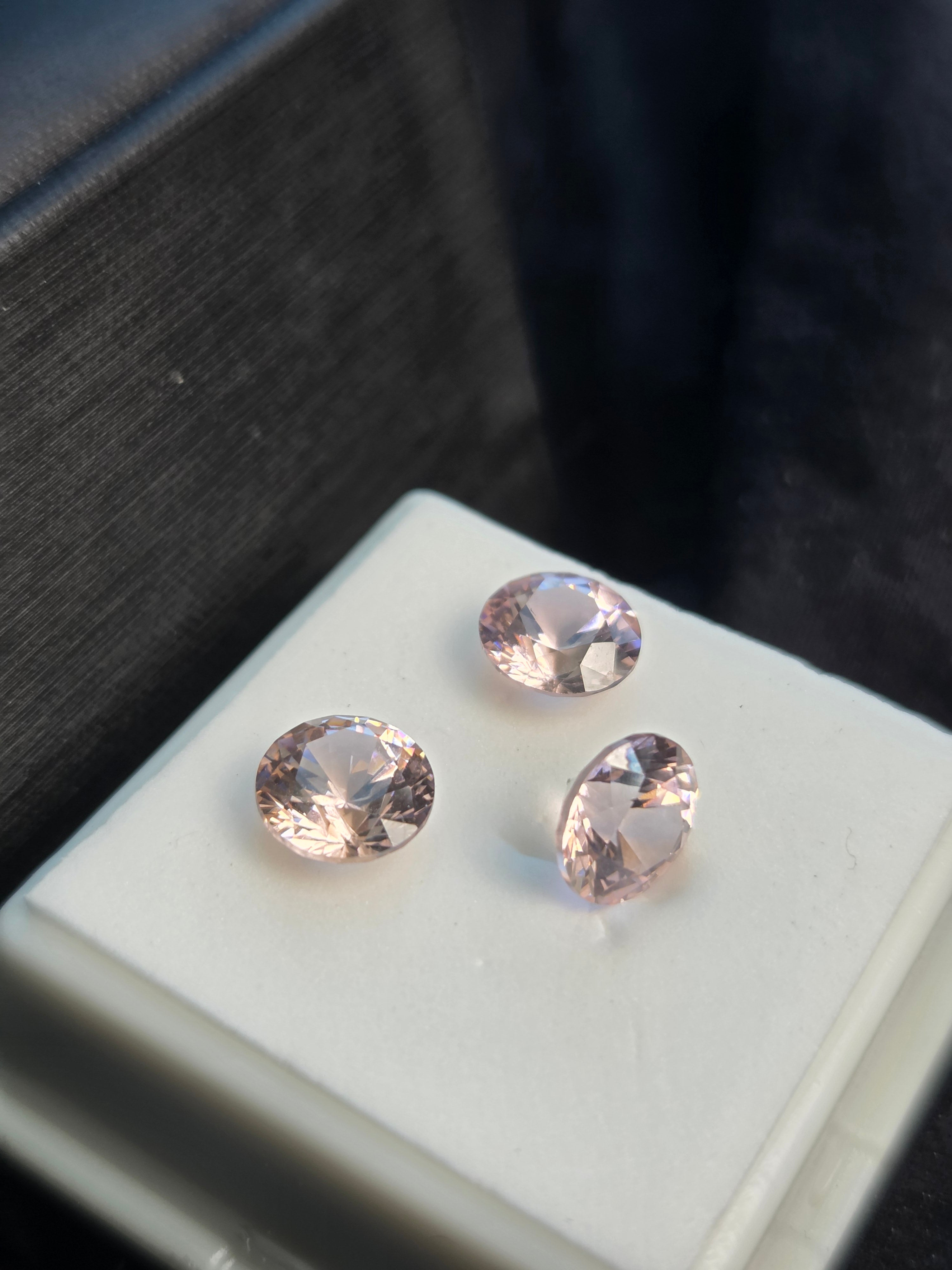 Pink YAG — Round Gemstones