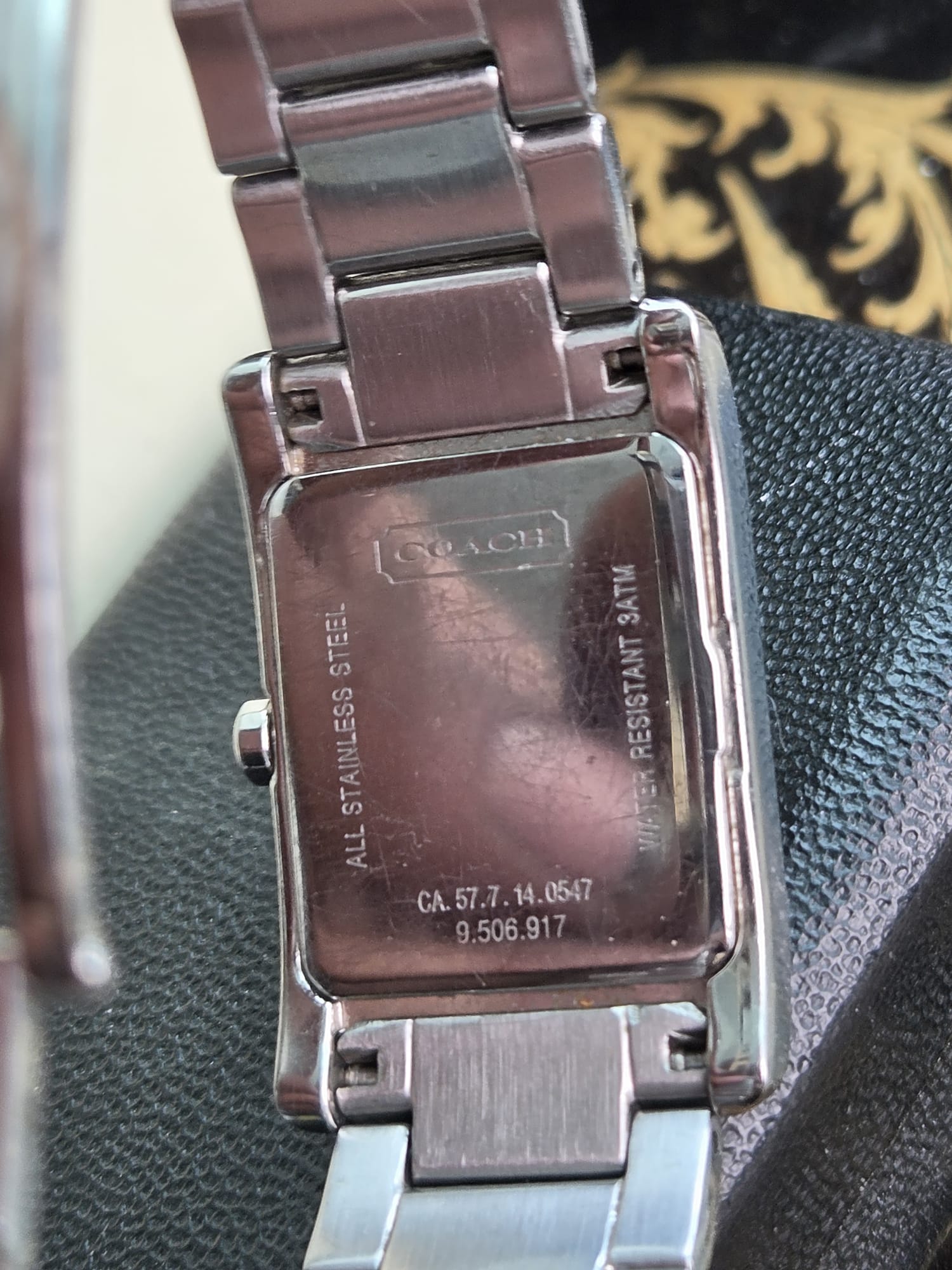Coach Stainless Steel Watch